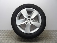 SKODA OCTAVIA MK3 GENUINE 16" ALLOY WHEEL & GOOD TYRE 205/55R16 5E0601025H