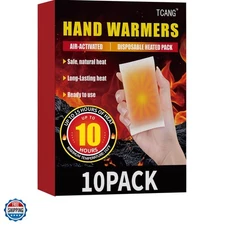 Hand Warmers Disposable - Up to 10 Hours of Heat - Super Long Lasting Air Act...