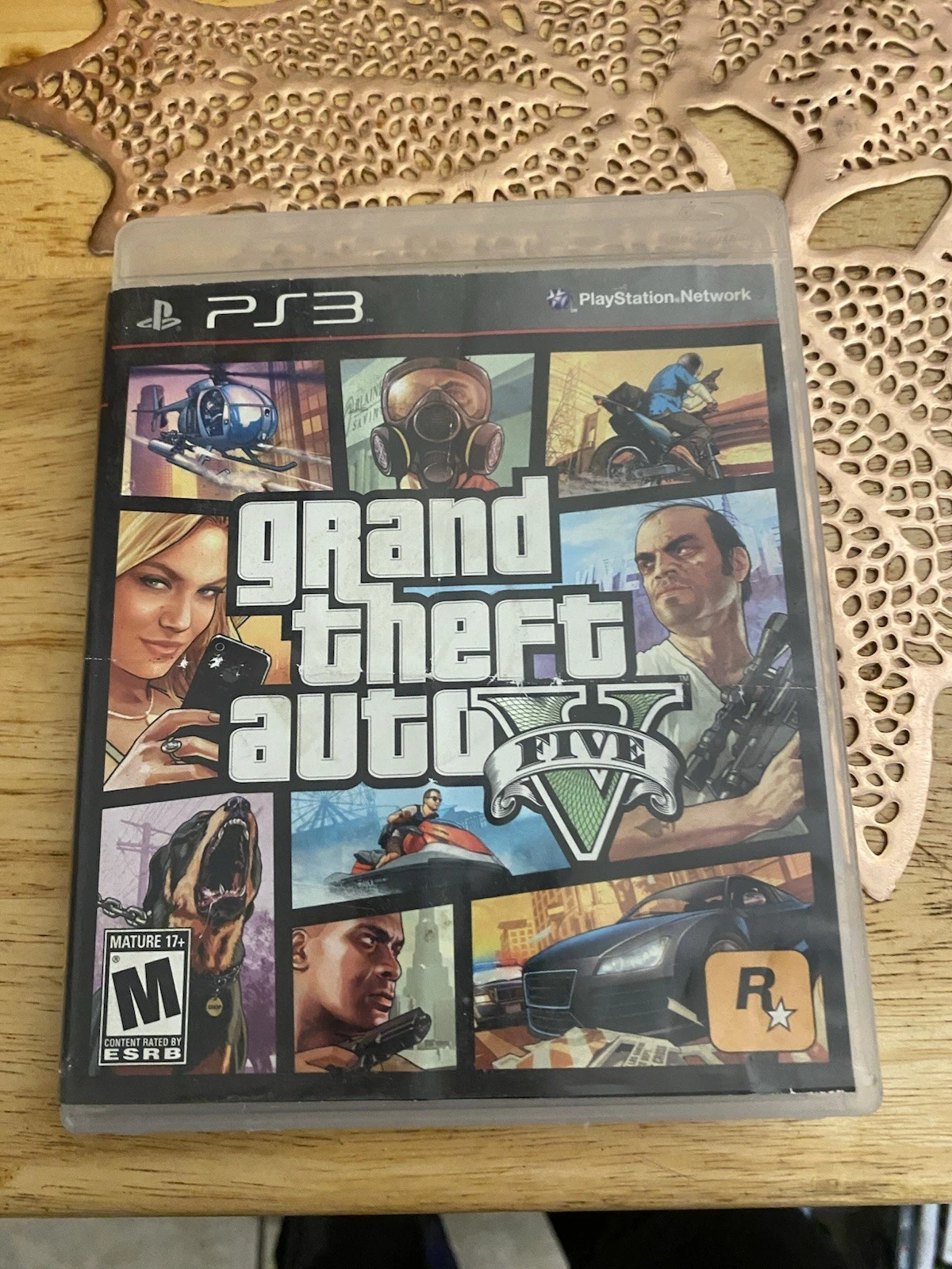 Grand Theft Auto v for PS3 Rockstar Games PlayStation 3 CIB