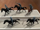 Marx Fort Apache Playset – Longcoat Cavalry Rider Lot