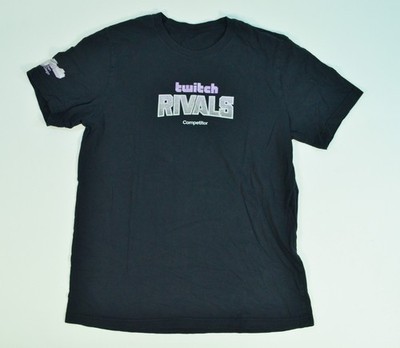 Twitch Con San Diego California Rivals Competitor Black Rare Shirt Streamer M