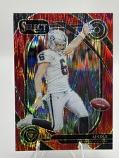 2024 Panini Select Red Prizm Shock #203 AJ Cole /299 Las Vegas Oakland Raiders