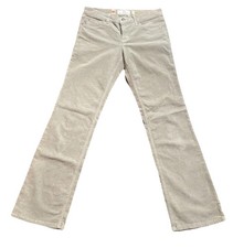Juicy Couture Women’s Corduroy Pants Size 30 Made in USA Y2K Bootcut Beige