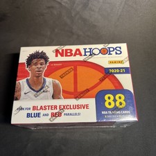 Panini 2020-21 NBA Hoops Basketball Blaster Box (88 Cards)