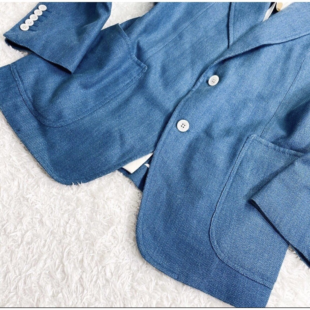 Tom Ford Blazer Jacket Size 56 4XL Silk Linen Tailored Rare Luxury japan image 4