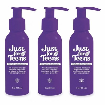 Sea Moss Moisturizer Pack of 3   6oz Face Cream with Aloe Vera & Tea Tree Oil