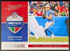 2020 Panini Prestige Philip Rivers #WW-PR Worldwide Insert Chargers