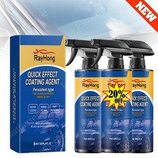 3pcs Car Coating Spray Set Quick Effect Coating Agent Quickly Coat Car Wax New