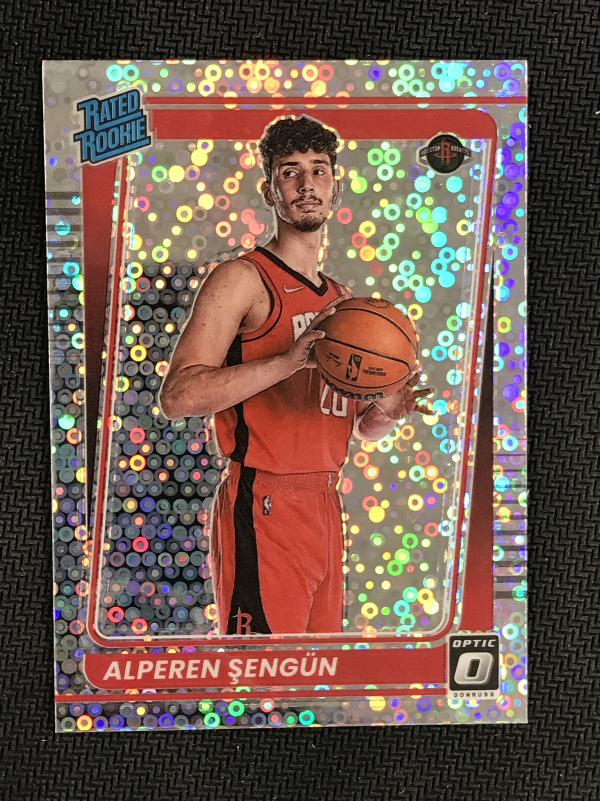 2021-22 Donruss Optic #169 Alperen Sengun Fast Break Holo Houston Rockets