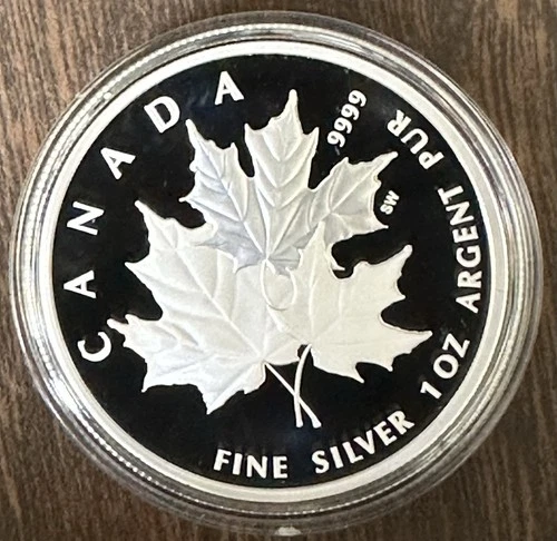 2025 Canada Triple Maple Leaf 1 oz Silver Proof With Box and COA
