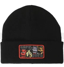 Five Nights At Freddy’s Black Game Over Beanie New With Tags.
