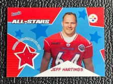 🔥JEFF HARTINGS 2005 BAZOOKA ALL-STARS GAME USED PRO BOWL JERSEY CARD!🔥STEELERS