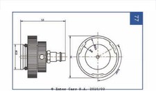 Bouchon - adaptateur pour liquide de frein