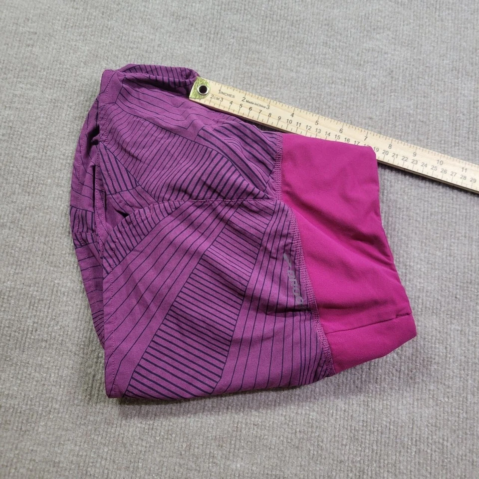 Pantalones Cortos Brooks para Correr Para Mujer Medianos Magenta DriLayer Cintura Alta Atléticos Foto 3 de 4