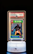 Terry Bradshaw 1990 Swell CMC Pro Football Hall of Fame #1 / PSA Auto GEM MT 10