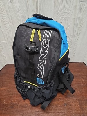 Lange Ski Snowboard Back Pack Boot Bag Black Blue