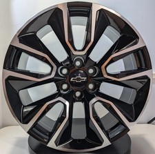 20 Black Polish Rims Set 4 Fit Chevy Suburban Tahoe Silverado Lt Rst Z71 Ltz