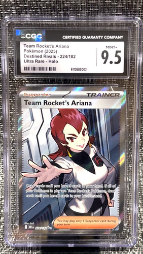 Team Rocket's Ariana graded CGC 9.5 for sale on eBay