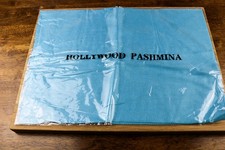 Hollywood Pashmina - Scarf - Blue - New