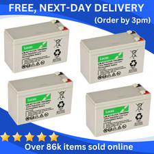 UPS 4 x 12V 7Ah Replacement Batteries for APC RBC 31 (Use existing battery case)