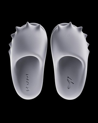 HUNI Conch Slides Stone 3D-Printed by ZELLERFELD Size 37 EU by Mona Thomas