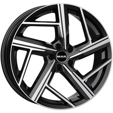 ALLOY WHEEL MAK QVATTRO 8.5X20 5X112 BLACK MIRROR F8520QVBM38WS3Y