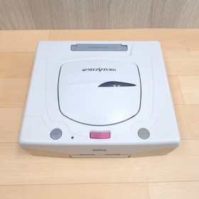 Sega Saturn Japanese White Console Bundle with 6 Games & 1 Controller HST-3220