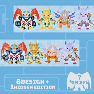 Bandai Namco Digimon PLABAKO Series Vol.2 Blind Box Figures Trendy