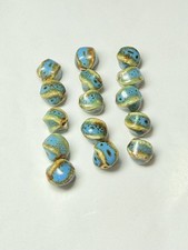 Loose 15 Ceramic/Porcelain 15mm Twist Beads