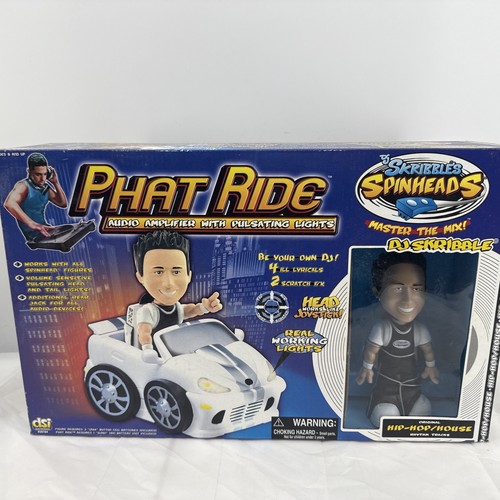 NEW DJ Skribble's Spinheads Phat Ride Audio Amplifier Lights Master the Mix 2003