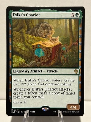 Esika's Chariot 215 R Commander: Bloomburrow NM MTG