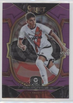 2022-23 Panini Select La Liga Terrace Purple Prizm 43/75 Sergio Camello #50 16k2
