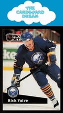 Rick Vaive 1991-92 Pro Set French #26 Buffalo Sabres Hockey Card