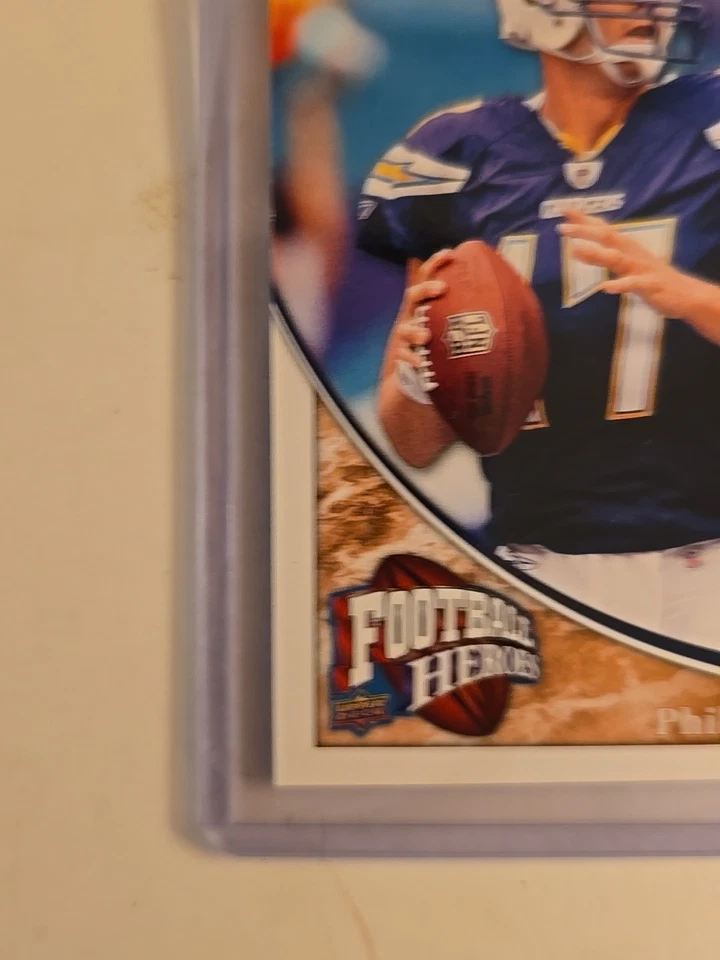 2009 Upper Deck Heroes Philip Rivers Orange #16/35 #64 San Diego Chargers Mint - Image 4 of 4
