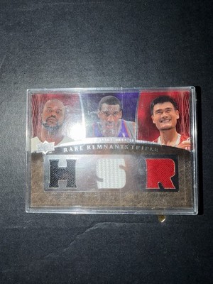 2007-08 Upper Deck Premier Rare Remnants Triple basketball Card