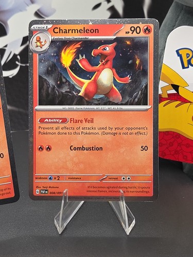 Charmander (007/091) & Charmeleon (008/091) - (Cosmos Holo) - Picture 3 of 3