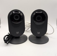 Pair of YI YHS-113-IR Home Black Security Cam...