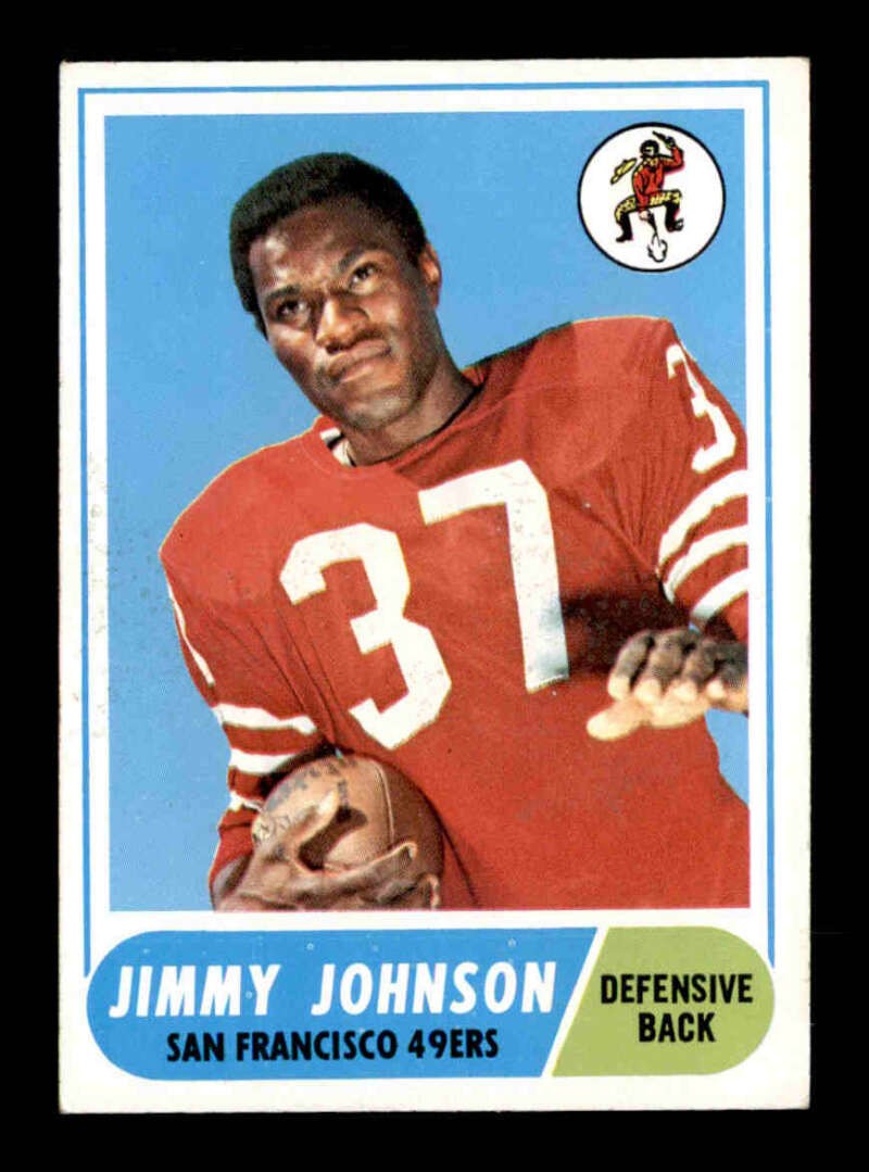 1968 Topps #61 Jim Johnson   VGEX X3644476
