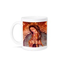 3dRose, Pintura Virgen María Guadalupe, Nuevo Santuario de Guadalupe, México, Taza