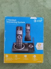 AT&T CL82219 2 Handset Answering System Telephone (Batteries Not Included)