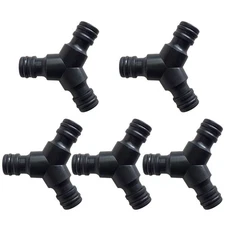  5 Pcs Garden Hose Coupling Water Pipe Connector Connection Gardening Fitting