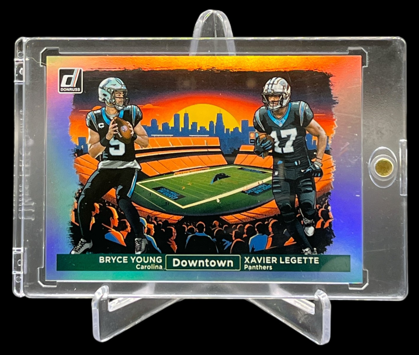 2024 Panini Donruss Bryce Young, Xavier Legette Downtown! #13