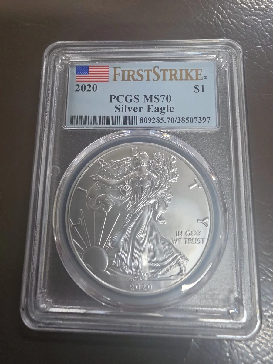 American Eagle MS 70 Graded 2020 Silver Bullion Coins for sale | eBay