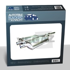 Auspuff Vorschalldämpfer für Ford Taunus 2.0 + 2.3 + Turnier 1979-1982