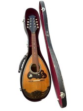 Suzuki violin mandolin stringed instrument with hard case SUZUKI 208