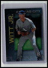 2020 Bowman Platinum #TOP-25 Bobby Witt Jr. Top Prospects