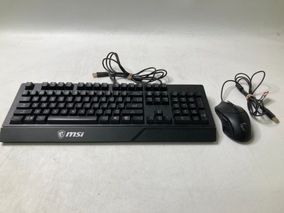 MSI RGB Vigor GK20 Keyboard & MSI Clutch GM08 Mouse Gaming Combo