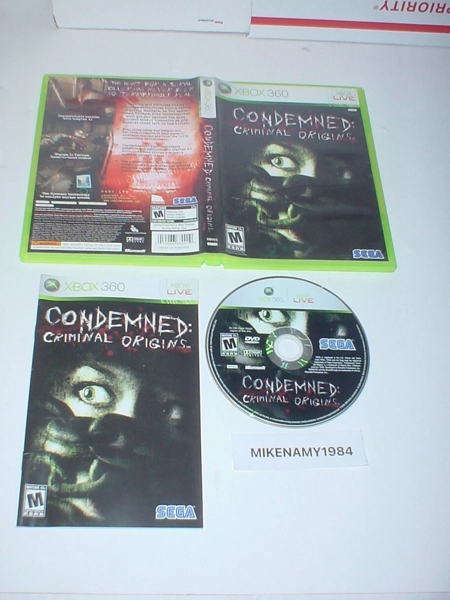 Condemned: Criminal Origins (Microsoft Xbox 360) 10086680010