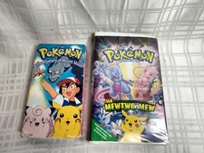 Pokemon the First Movie 2 Movie Lot