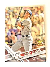 2017 Topps Chrome #50 Corey Seager LA Dodgers Short Stop